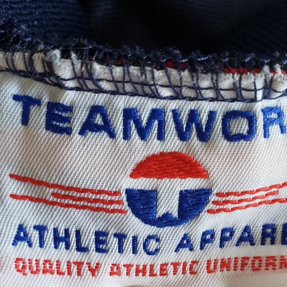 Teamwork Athletic Apparel Tank Mens Rite 8 Aid Red White Blue Size X-LG/46-48 - Picture 6 of 14